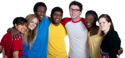 Diverse Young Adults