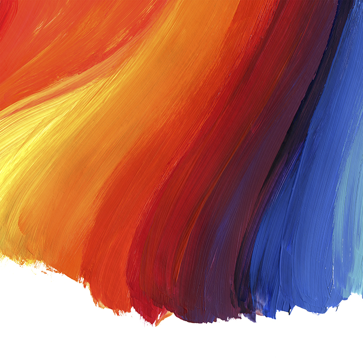 Abstract acrylic hand painted background