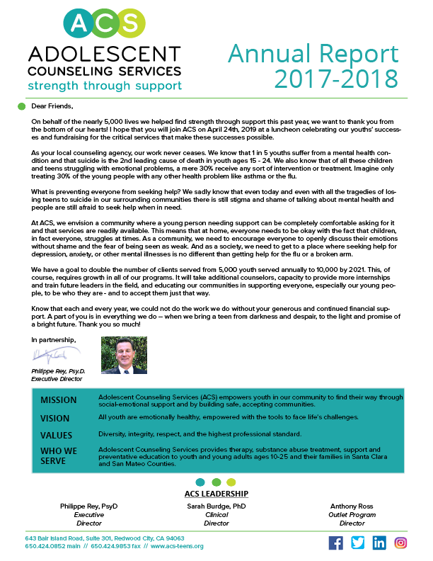 Annual Report 2017-2018 Coverpage