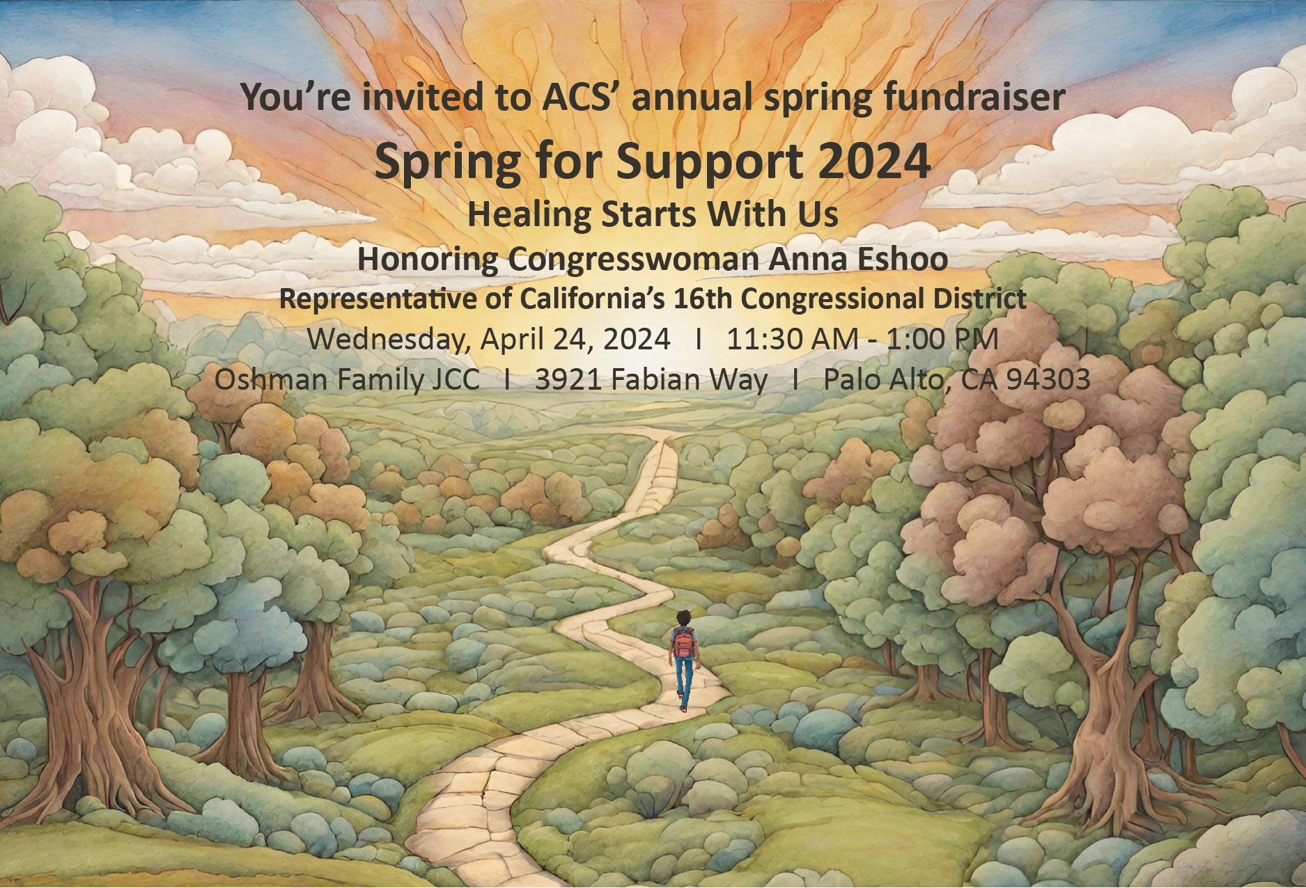 Spring for Support 2024 Invitation v2 RGB front wordpress